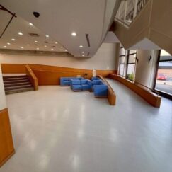 イベントホール改修に伴う床張り替え工事 施工後