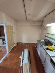 整体サロンテナントの内装仕上げ工事 施工前