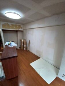 整体サロンテナントの内装仕上げ工事 施工前