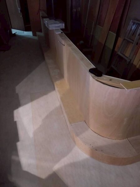 太宰府市にて内装工事〈テナントの改修工事〉の施工前写真